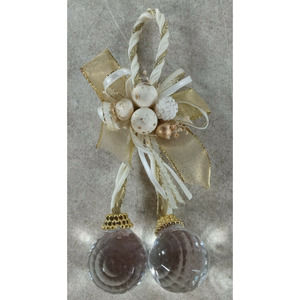 Lamp Decoration Decorative Gold Rope Crystal Ball